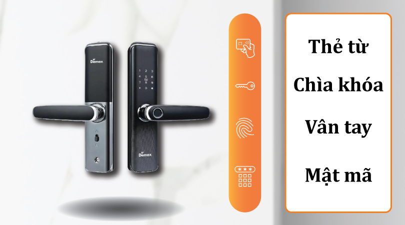 Demax EL268 GS - Tính năng ưu việt của khóa